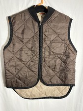 Vintage 60 s Sears Roebuck Quilted Vest Small Ted Williams