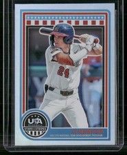 2025 Panini Stars and Stripes USA Baseball #142 CJ Weinstein