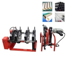 110V 4 Clamps Manually Operated Pipe Fusion Welder 2.48"-7.87" Outer Diameter