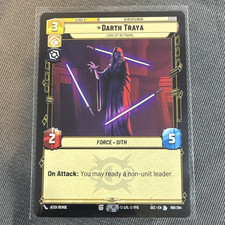 Darth Traya Lord of Betrayal 188/264 carta