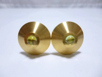 Boutons de manchette Dunhill coquille jaune du Japon - Photo 1/3