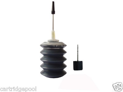 250 ML Inktec Inchiostro Ricarica Per HP 932 BK Black Nero - Foto 4