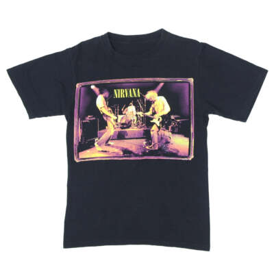 NIRVANA  /  MUDDY BANKS Tシャツ WILD OATS L Nirvana Shirt XL From The Muddy Banks 1996 Vintage Wild Oats