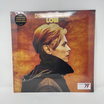 David Bowie LOW Limited 45th Anniversary Orange Vinyl 2022 Re-Issue New ...