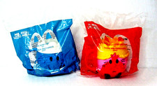 McDonalds Happy Meal Toys Mr. Men & Little Miss Cups - Lot Of 2 - 2021 - NIP