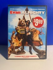 Evan Almighty DVD w/Morgan Freeman   ..  widescreen  ..  ....BRAND NEW  SEALED 