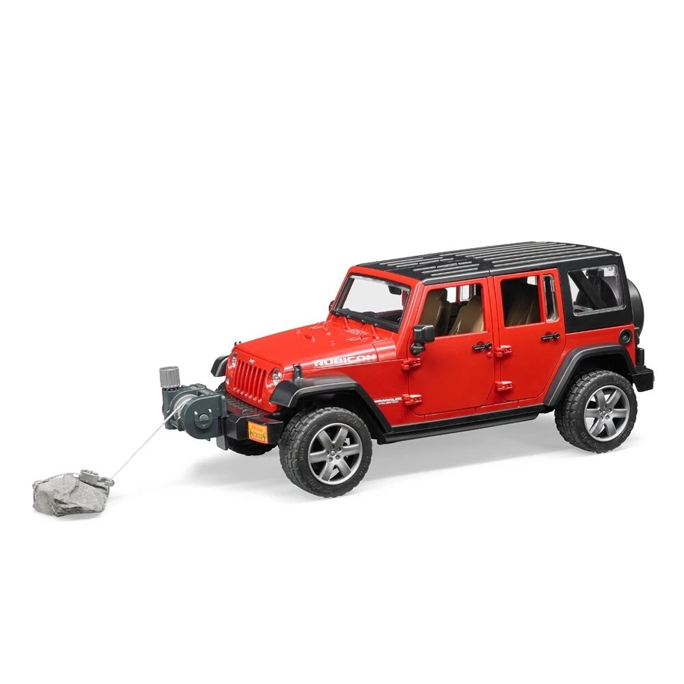 BRUDER - JEEP WRANGLER Scala Rubicon: 1/16 - 1/16 - BRU2525 - Immagine 2 di 4