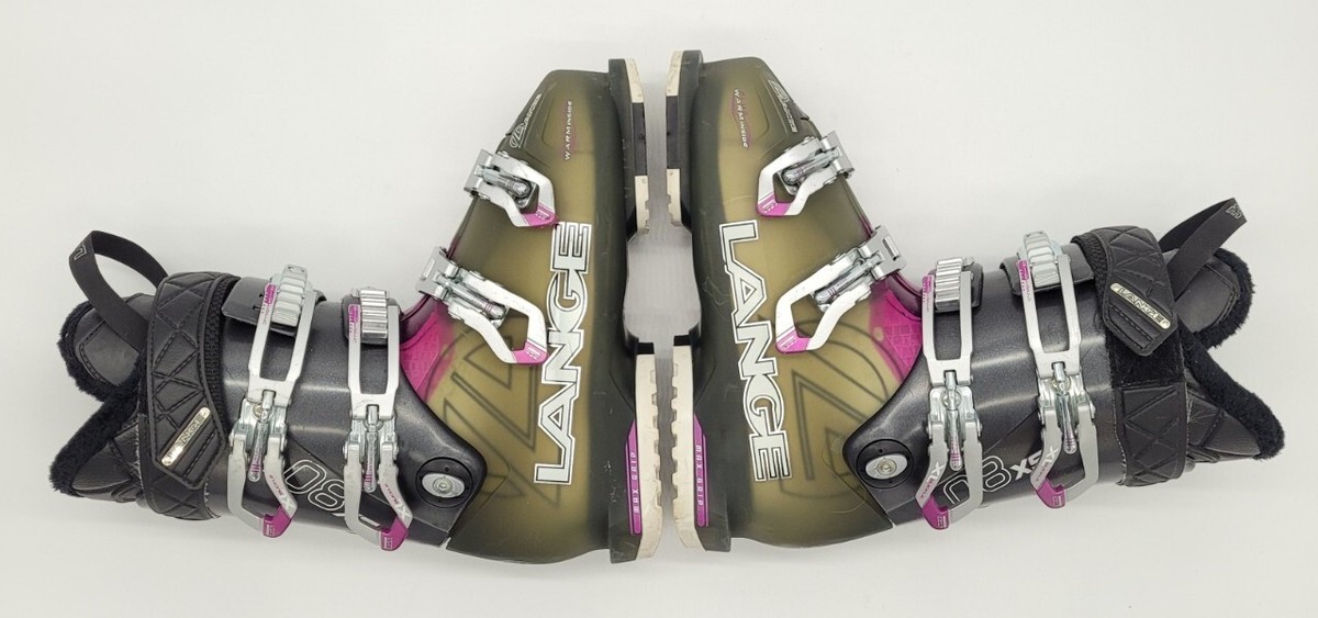 Lange SX 80 Purple Ski Boots Women's Mondo Size 24.5 286mm | eBay