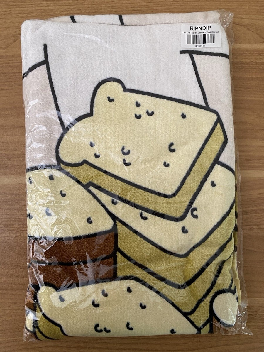 送料無料！RIPNDIP LETS GET THIS BREAD BEACH TOWEL Lets Get This Bread Beach Towel – RIPNDIP