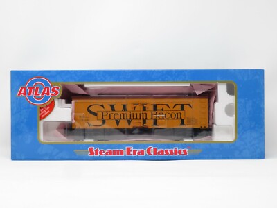 Atlas 8054-1 Swift Premium Bacon 36' Wood Reefer Car #1860  NIB 