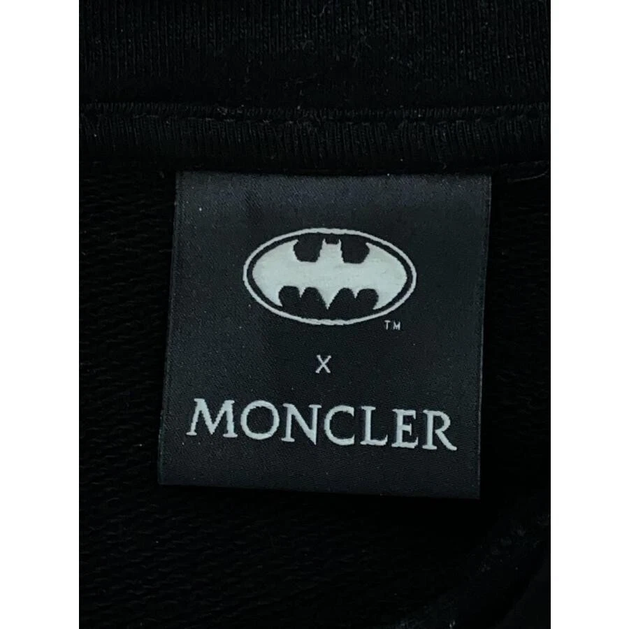 Felpa con cappuccio MONCLER 24AW M cotone nero j20918g00062 Batman usata