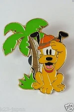 Tokyo Disney Resort Game Prize Pin Jungle Carnival Pluto TDR JAPAN