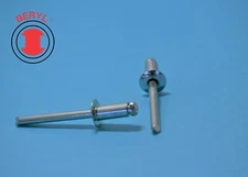 Steel/Steel Blind Pop Rivet - 3/32"X0.335" , Grip Range: 0.126"~0.250" - 100pcs