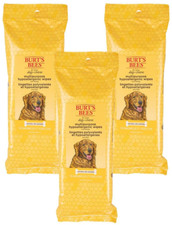 150 Count Burt'S Bees for Pets Natural Multipurpose Dog Grooming Wipes