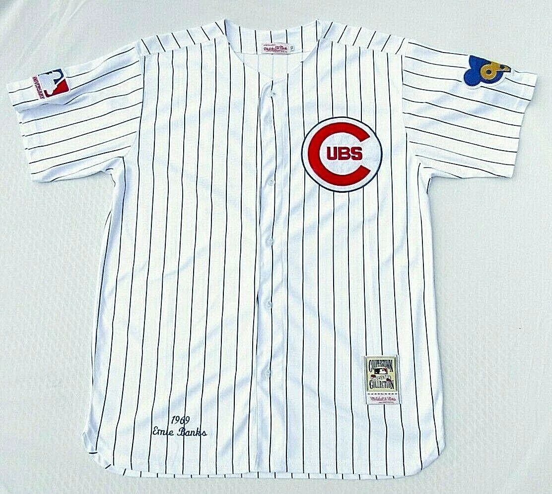 Ernie banks cheap jersey