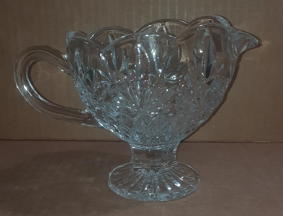 Gravy Boat Godinger Shannon Cristal Piña Colección Transparente Foto 3 de 4