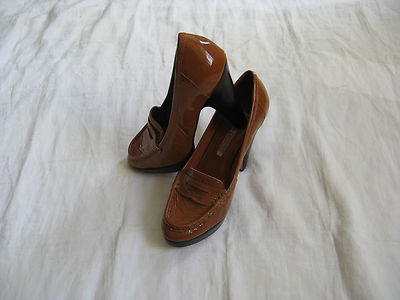 BUFFALO London Damen Schuhe Pumps Leder Gr.38 US Size 7 women high heel leather
