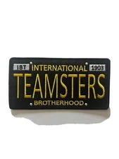 Teamster 5” 2.5” Embroidered Yellow Patch. Iron Or Sew On. make Me An Offer!