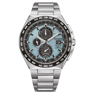 CITIZEN - AT8238-84M - Eco-Drive - Funk - Armbanduhr - Herren