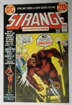 Adam STRANGE ADVENTURES #239 - DC 1972 VF Vintage Comic