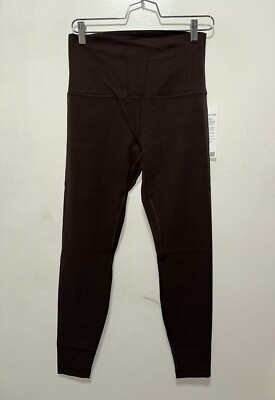 Lululemon Align SHR Pant Nulu 28   Size 10 Espresso ESPR Fitted Leggings