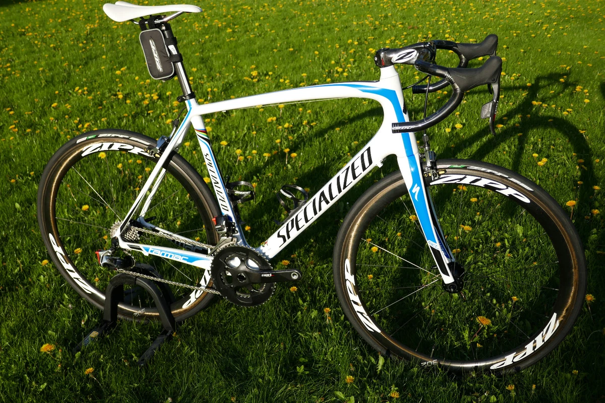 TEAM ZIPP 302 SPECIALIZED TARMAC COMP CARBON IS8r ROAD AXS BIKE