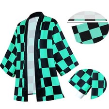 Anime Demon Slayer Cosplay Costume Cloak Kimetsu No Yaiba Haori Kimono Agatsuma
