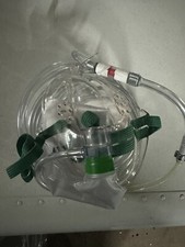 AEROX Oxygen Mask 4110-730, MSKA Fixed Flow Mask Assembly w Fitting