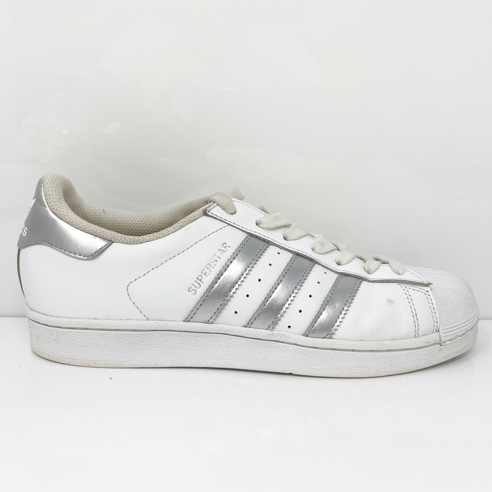 Adidas Womens Superstar AQ3091 White Casual Shoes Sneakers Size 8.5 | eBay