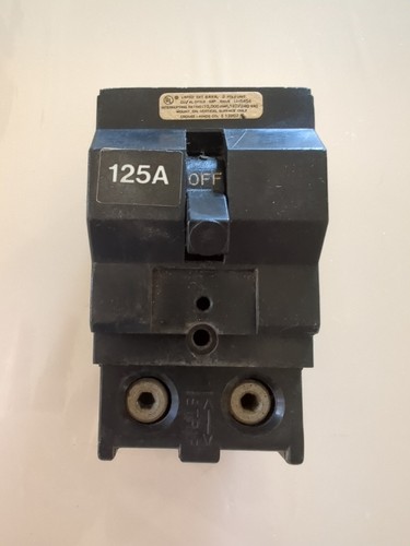 CROUSE HINDS MURRAY MP2125 2 POLI 125 AMP INTERRUTTORE P - Foto 6 di 6