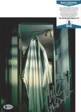 NICK CASTLE SIGNED HALLOWEEN THE SHAPE 8x10 MOVIE PHOTO B PROOF BECKETT COA BAS