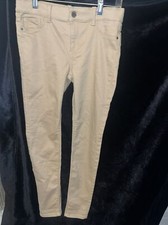 Jordache Skinny Jeans Girl's Size 16 Slim Vintage Tan