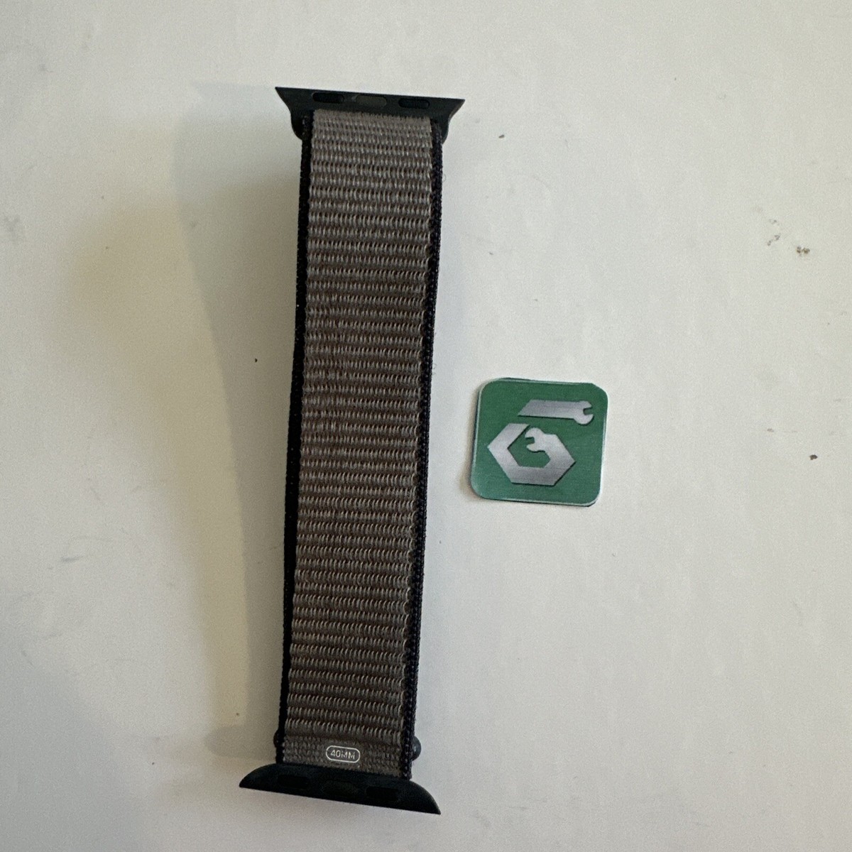 Apple Watch Sport Loop 40mm (38/41) Genuine OEM Anchor Gray *B