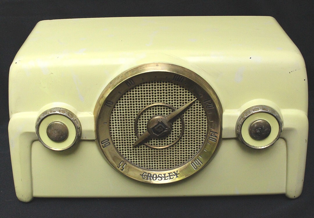 Vintage Light Green 1950's Crosley 10-137 5 Tube AM Radio | eBay