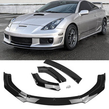 Front Bumper Cover Lip Spoiler Splitter Kit Trim For Toyota Celica 2000-2005