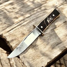 Vintage Colonial Prov USA Hunter Fixed Blade Dagger Hunting Knife