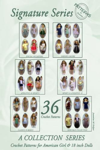 PatternsByJeannine SIGNATURE SERIES: All American Girls - 36 Crochet Patterns fo