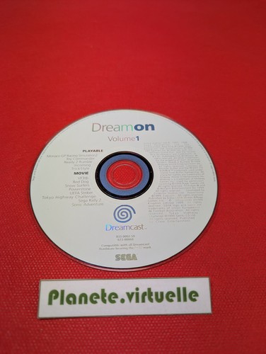 DREAM ON COLLECTION 3 CD DE DEMO SEGA DREAMCAST