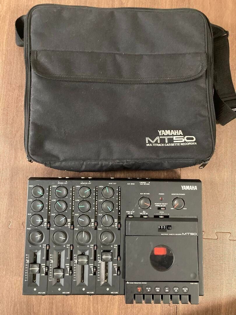 Yamaha MT50 Multitrack Cassette Recorder with AC adapter Bag Yamaha MT50 Multitrack Cassette Recorder with AC adapter Bag