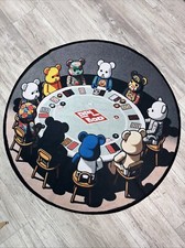 Custom Bearbrick Rugs. Camo And Kaws