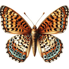 Wall decal sticker butterfly wall sticker 18 x 18 cm large