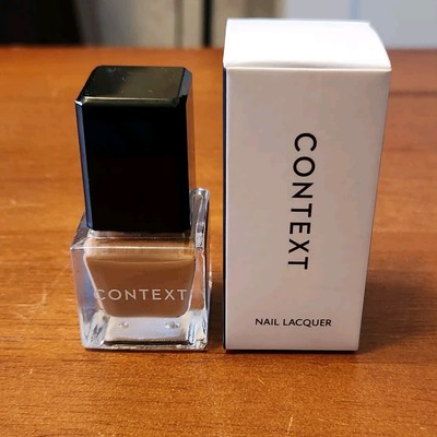 CONTEXT Nail Lacquer 101 Take It Off - Peach Nude 30 ml Full Size NIB