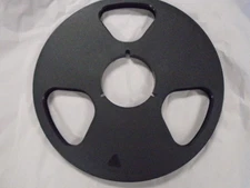 NAB Plastic Take Up Reel To Reel Master 1/4" Tape 10.5" Empty Flange Metal 10"