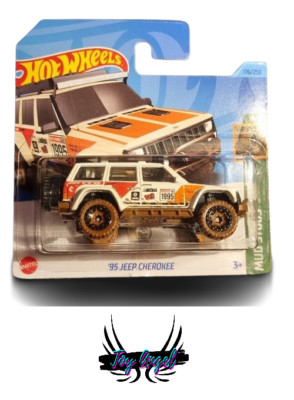 Hot Wheels '' 95 Jeep Cherokee '' Mud Studs - TH -  2023 - #176/250 - NEU&OVP