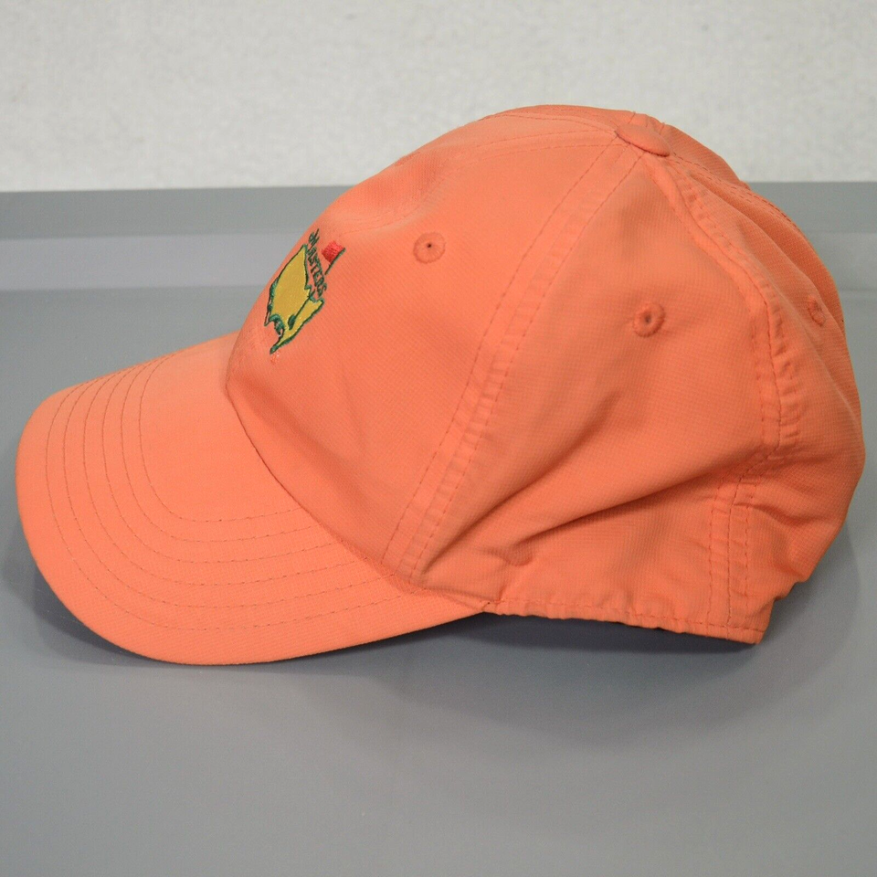 Masters Golf Hat Cap Adjustable Strap American Needle Orange Augusta