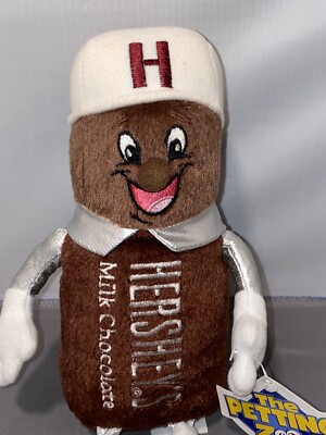 9” HERSHEY'S Milk Chocolate Candy Bar Plush Stuffed Petting Zoo