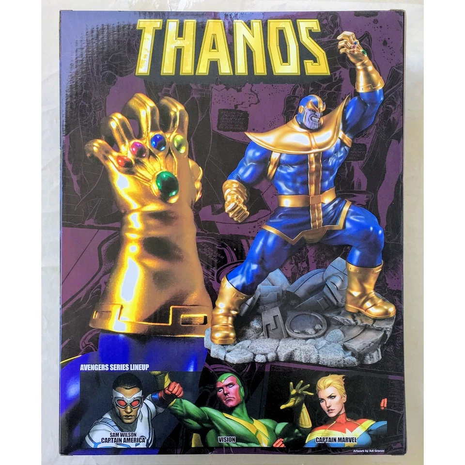 THANOS Marvel Comics Universe Avengers Series ArtFX+ Statue Brand New NIB - Image 2 of 4
