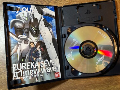 ureka Seven TR1 New Wave PS2 + DVD JAPAN Import NTSC-J Bandai