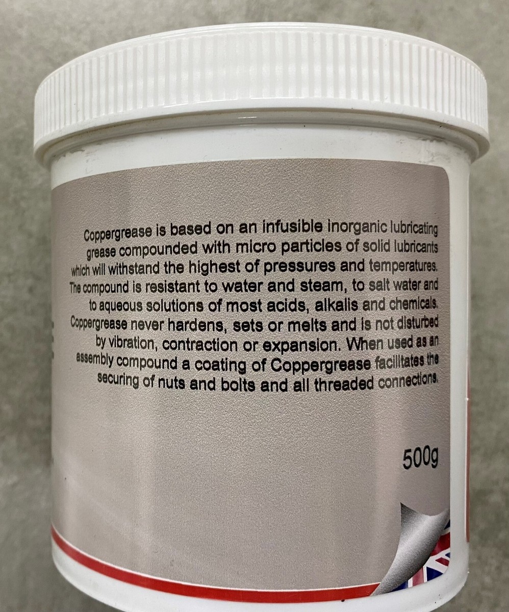 銅滴 約10.6kg #5 CHEMODEX Anti seize Copper Grease 500g Tin - USED FOR ELECTRICAL