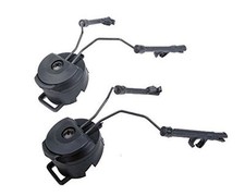DLP Tactical Helmet ARC Rail Adaptor Set for Peltor Comtac Headset